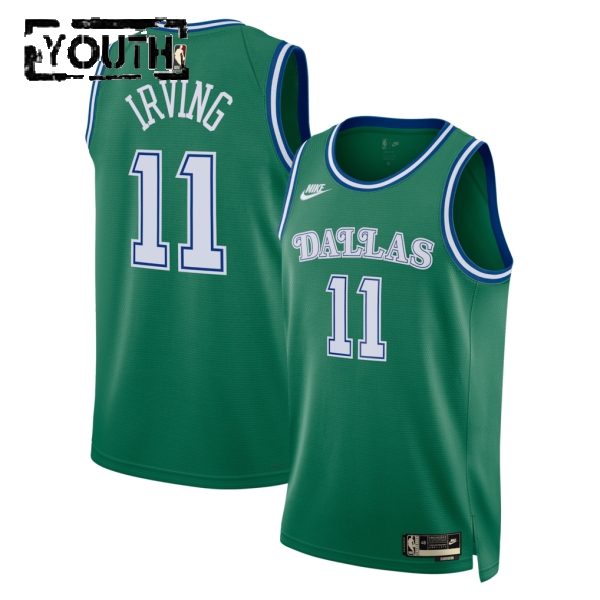 Dallas Mavericks Trikot Kyrie Irving Nike 2025-26 Classic Edition Grün Swingman - Kinder